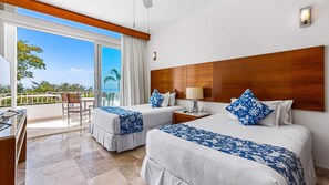 Comfort Apartment, 2 Bedrooms, Balcony, Ocean View | 2 bedrooms, free WiFi
