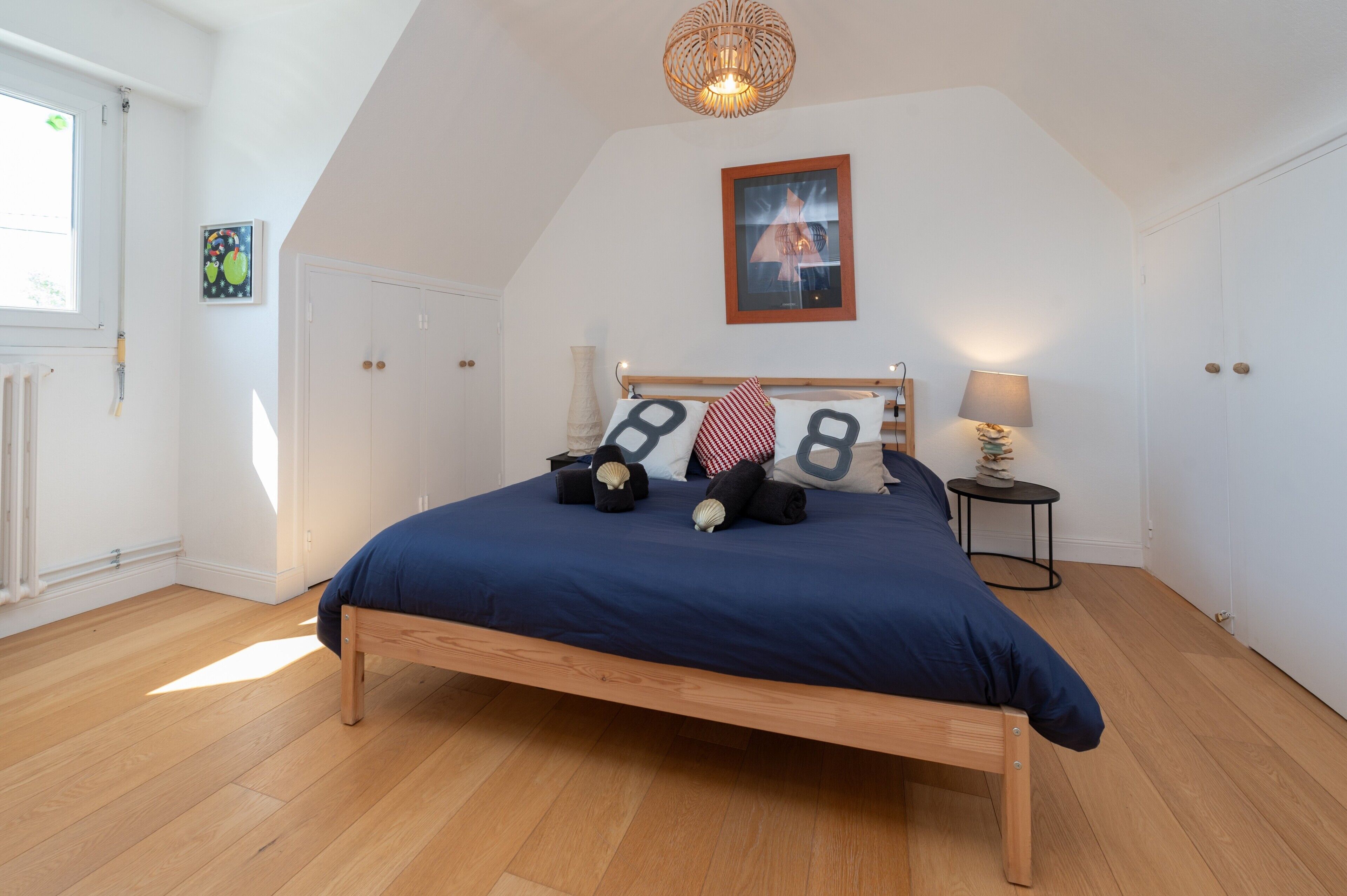 2 Schlafzimmer, Bügeleisen/Bügelbrett, kostenloses WLAN, Bettwäsche