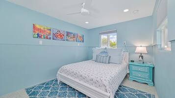 1 bedroom, iron/ironing board, travel crib, WiFi