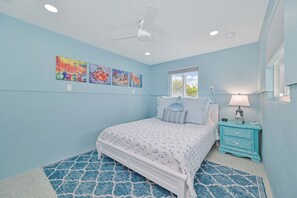 1 bedroom, iron/ironing board, travel crib, WiFi