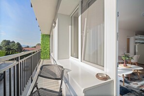 Familienapartment | Balkon