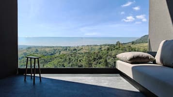 Habitación estándar con 2 camas individuales, vistas a la montaña | Terraza o patio