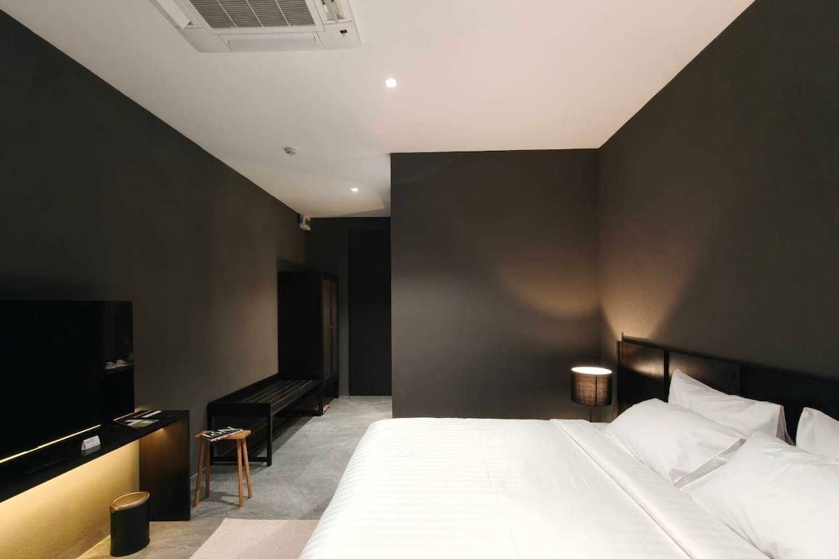 1 quarto, frigobar (abastecido com itens grátis)