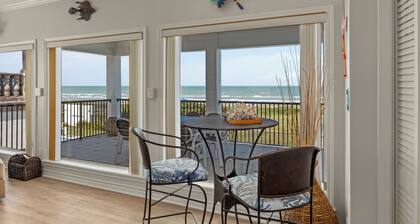 Luxury Beachfront Home w/ private beach access & private heated pool!