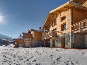 View from property - Chalet in Combloux With Mont-blanc Views (Combloux)