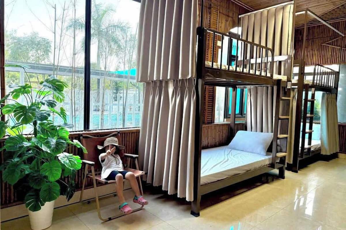 Standard Shared Dormitory | Cadar kapas Mesir, peralatan tempat tidur premium, tilam berlapik, meja