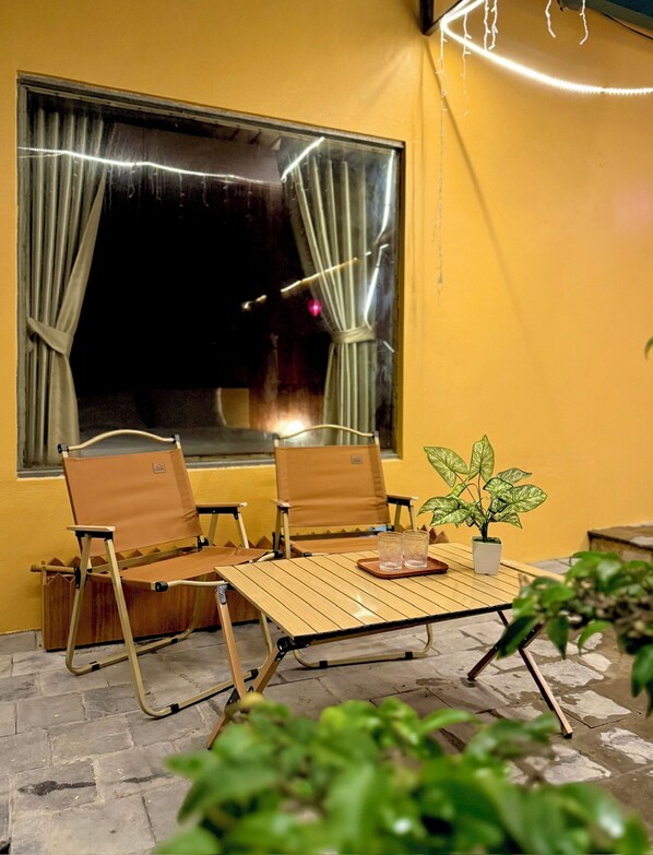 Majoituspaikan julkisivu