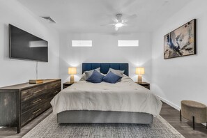 2 chambres, fer et planche à repasser, Wi-Fi