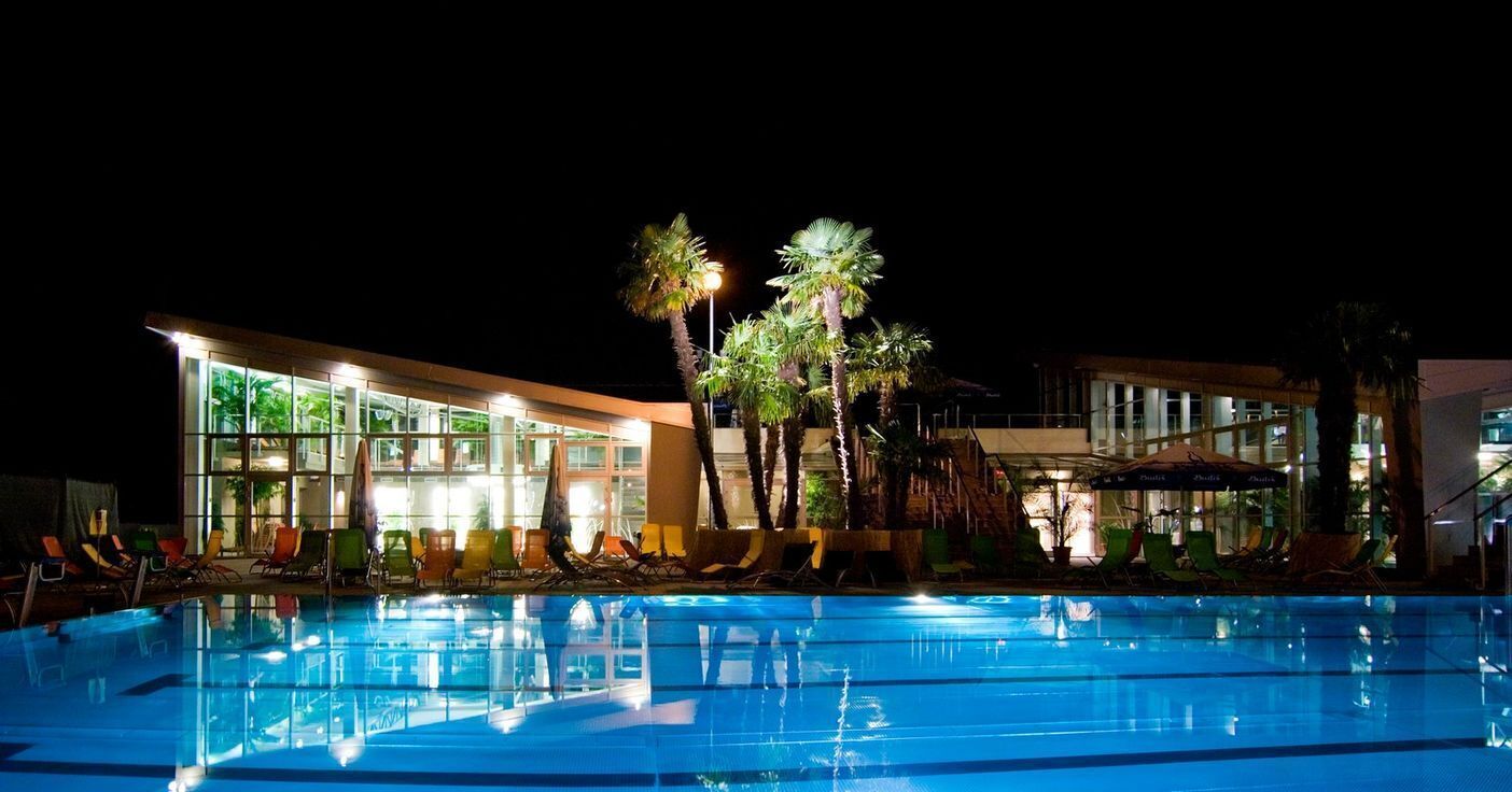 2 indoor pools, seasonal outdoor pool