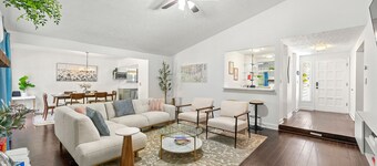 Charming 3-bedrooms ranch house, 3 mins from Pleasant Hill