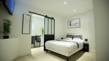 1 chambre, fer et planche à repasser, Wi-Fi, draps fournis
