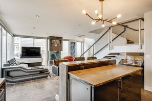 Interior - Road America Retreat: Modern Villa w/ Garage! (Elkhart Lake)