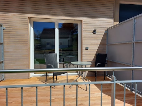 Terrace/patio. Apartment Heudorfer Fun am Wald