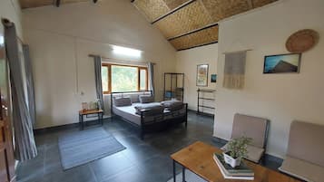 Family Double Room, Balcony, Hill View | Desk, soundproofing, free WiFi