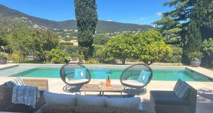 Villa Céleste, Appartement dans villa, Piscine, jardin, au calme, proche mer