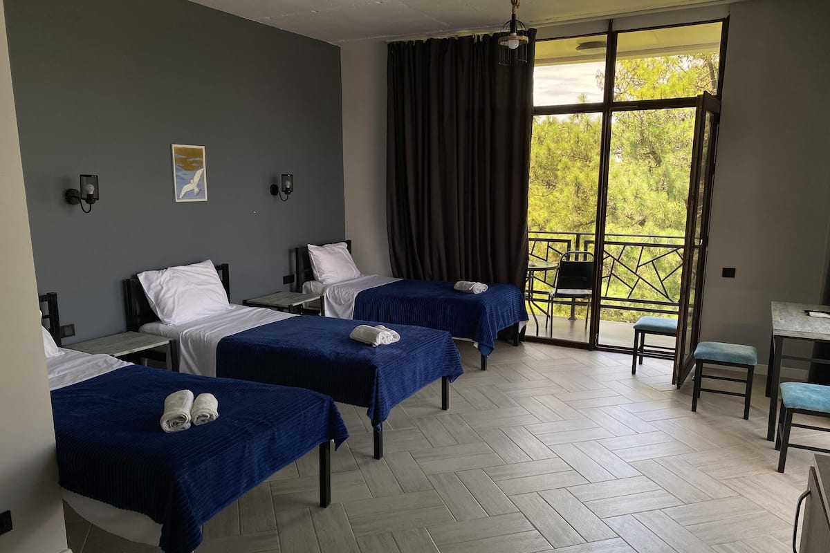 Panoramic Triple Room | In-room safe, desk, iron/ironing board, rollaway beds