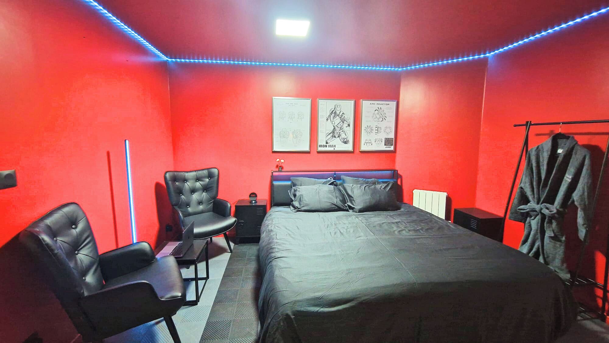 Superior-Studiosuite, 1 Doppelbett und Schlafsofa, Nichtraucher, Küche | Wohnbereich
