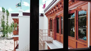 Façade de l’hébergement
