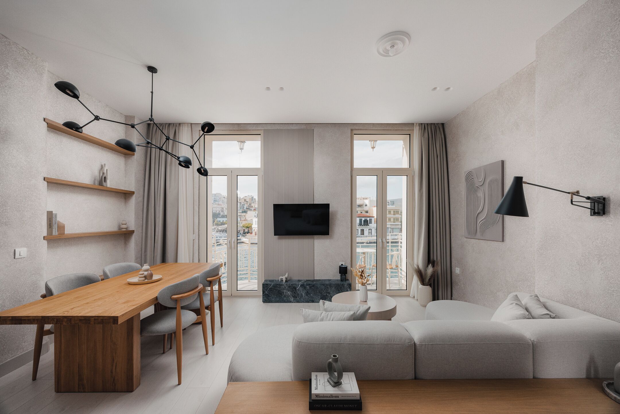 Premium Suite | Living area | 42-inch Smart TV with cable channels