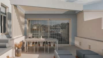 Luxury-Suite | Terrasse/Patio