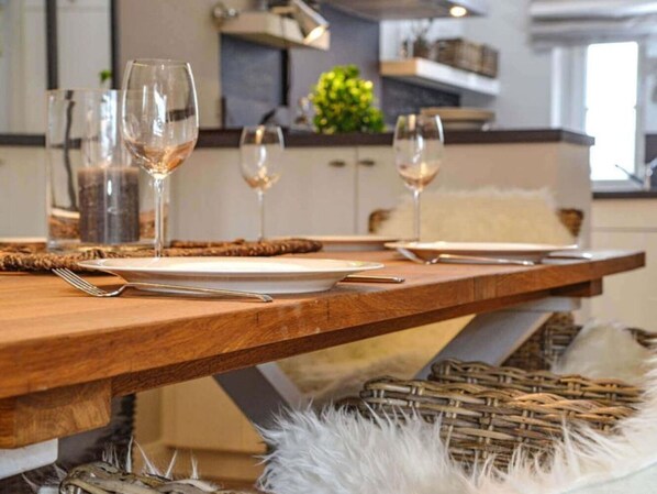 Dining - Holiday Home in Hornum With Swimming Pool (Hörnum (Sylt))