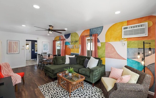 Smart TV, video games, offices