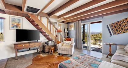 Thumbe Butte Vacation Rental | 2-BR Chalet in the Mtns, Pup Friendly, Prescott | Incredible Mtn Views • 5min to Wsky Row
