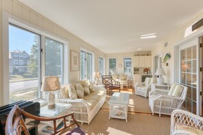 TV connectée, cheminée