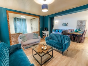 House | Living room - Country House Near Coo Waterfalls With Jacuzzi (Stoumont)