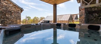 Country House Near Coo Waterfalls With Jacuzzi