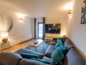 House | Living room - Country House Near Coo Waterfalls With Jacuzzi (Stoumont)