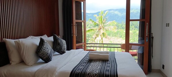 Kamar Double Klasik, pemandangan gunung