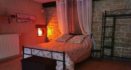 La roche saint Roch, loft apartment in a winegrowing village