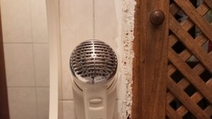 헤어드라이어, 타월, 비누, 샴푸