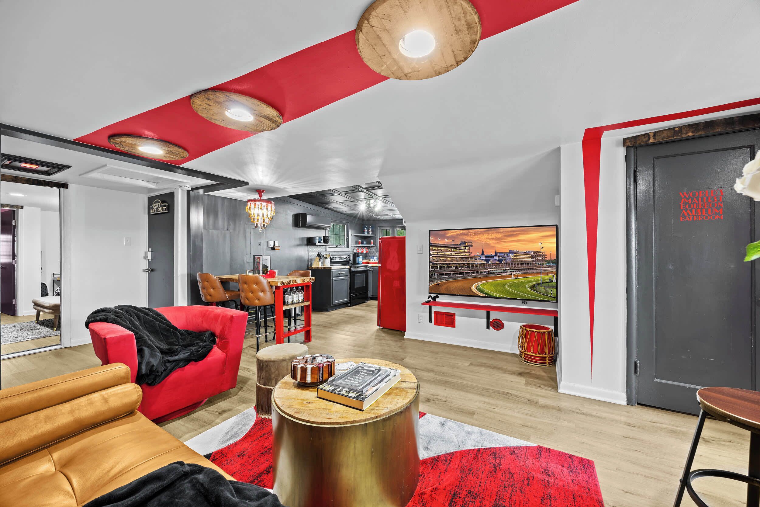 TV, video games, offices