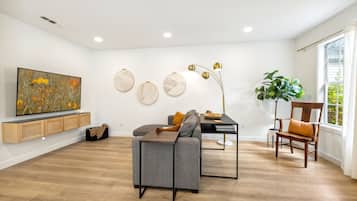TV, books, offices