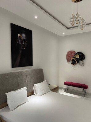1 bedroom, iron/ironing board, WiFi, bed sheets - Teranga Urbain: large air-conditioned 1-bedroom apartment in Sacré Coeur (Dakar)