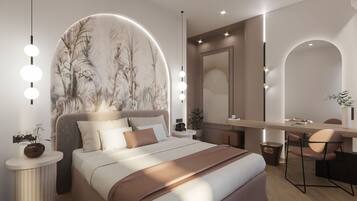 1 Schlafzimmer, Bettwäsche aus ägyptischer Baumwolle