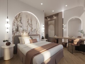 1 slaapkamer, lakens van Egyptisch katoen, luxe beddengoed