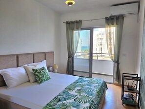 1 bedroom, iron/ironing board, free WiFi, bed sheets - Adriatic View Holiday Home 076 (Durres)