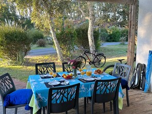 Udendørs spisemuligheder