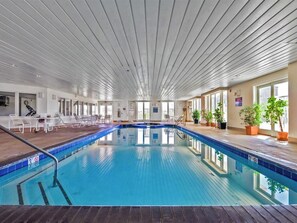 Una piscina techada