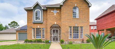 Fachada de la propiedad