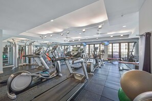 Fitness facility - Luxurious Top Floor unit at The Residence at Coconut Point (Estero)