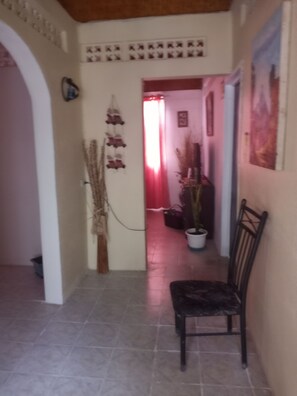 Interior - Two-bedroom house for rent in the city,  2 minutes from popular Brown's Beach. (Bridgetown)