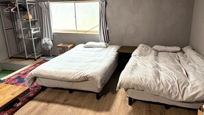 1 bedroom, WiFi, bed sheets - Nagata Sea Time - Private Retreat in Yakushima, Near the Sea Turtle Beach (熊毛郡屋久島町永田)