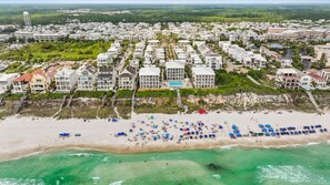 Aerial view - 30A Sunset Beach House - Villa Infinity (Panama City Beach)