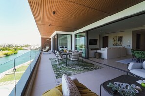 Luxury Penthouse, 3 Bedrooms, Private Pool, Marina View | Terrace/patio - Marina Garden Cap Cana by Beach Homes PC (Punta Cana)