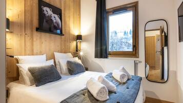 Apartamento | 2 quartos, roupa de cama