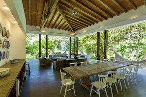Outdoor dining